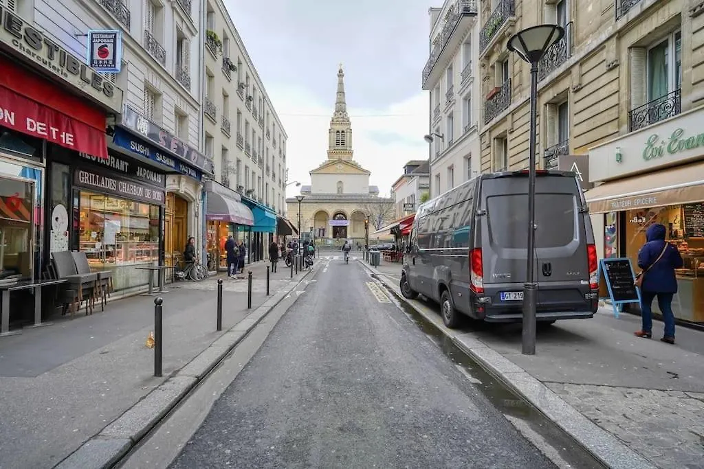4G#Appart 8Pers # 3 Chambres # Commerce # Paris 15#Ac 0*,  France
